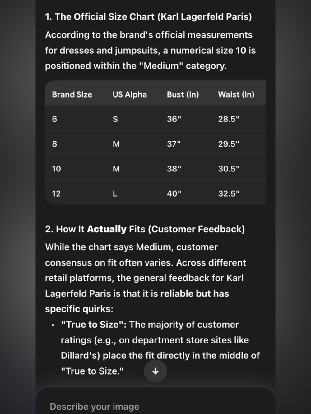(NWT) KARL LAGERFELD- Black Sleeveless Button-Front Ruffle Hem Mini Dress 🖤 ✨ - Picture 14 of 16